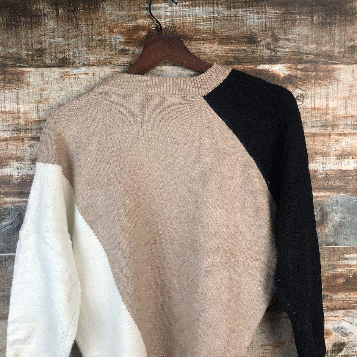Homespun Knitwear × Japanese Brand DL Japanese Brand Beige Knitwear #C677 Size M / US 6-8 / IT 42-44 - 11 Thumbnail