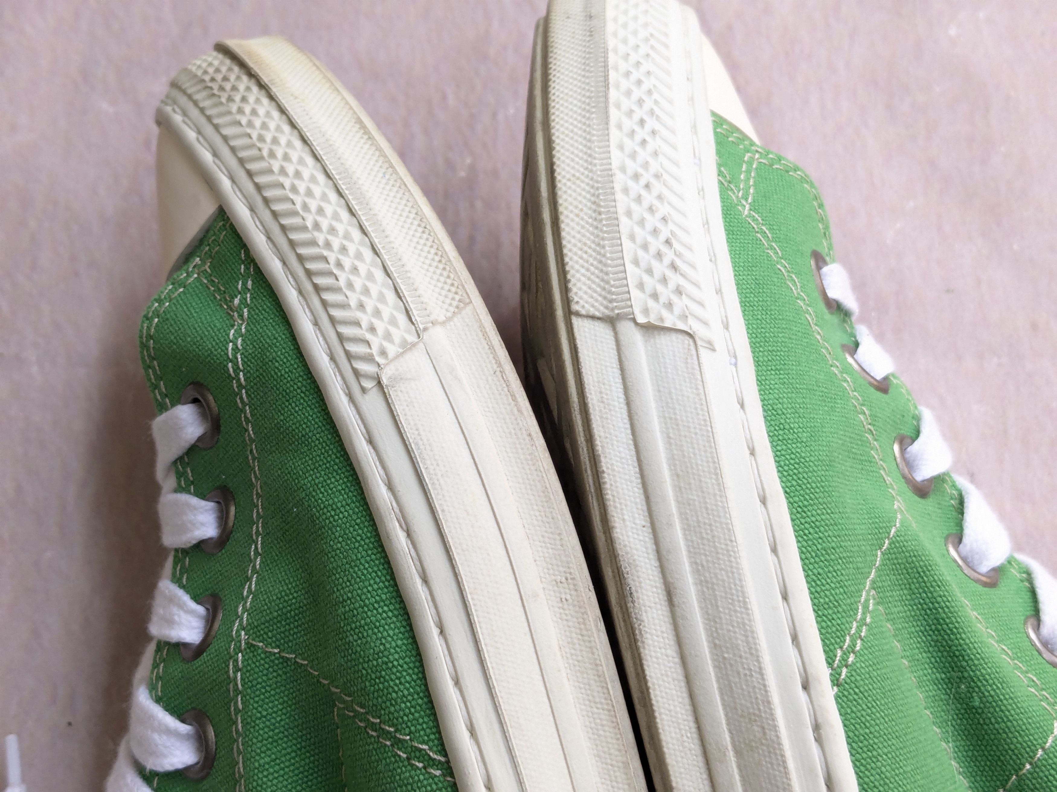 Maison Margiela Maison Margiela Stereotype Sneakers 11 44 Green White Canvas Size US 11 / EU 44 - 6 Thumbnail