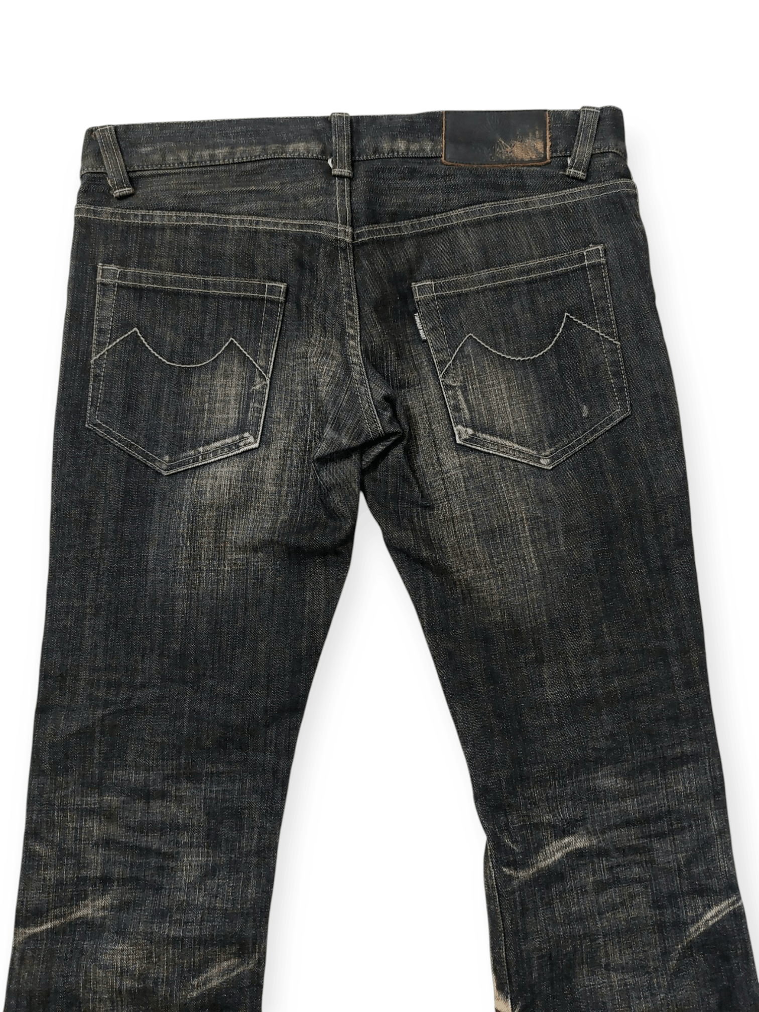 Tornado Mart 💥Tornado Mart Whiskers Super Flared Denim Size US 33 - 12 Thumbnail