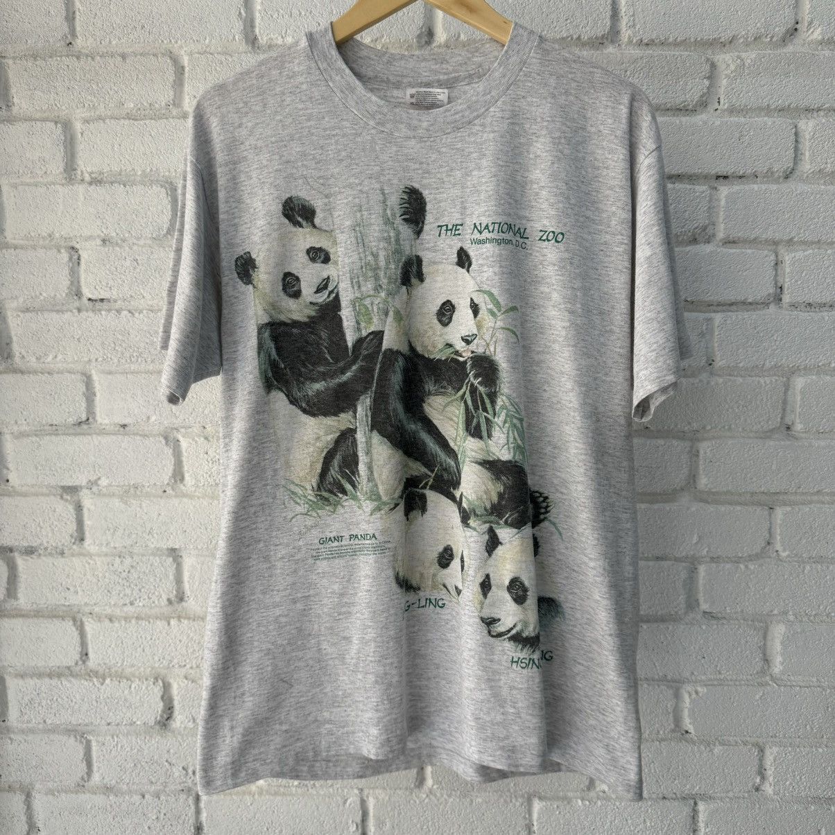 Vintage Vintage Pandas Tee Size US L / EU 52-54 / 3 - 1 Thumbnail