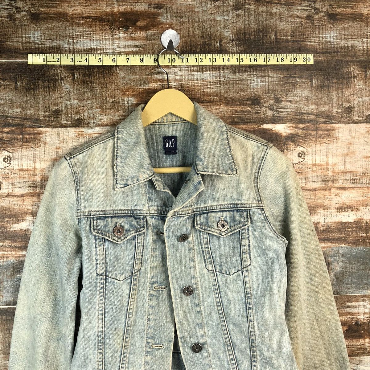 Gap × Vintage Vintage Denim Jacket Gap Blue #970 Size XXS / US 00 / IT 34 - 2 Thumbnail
