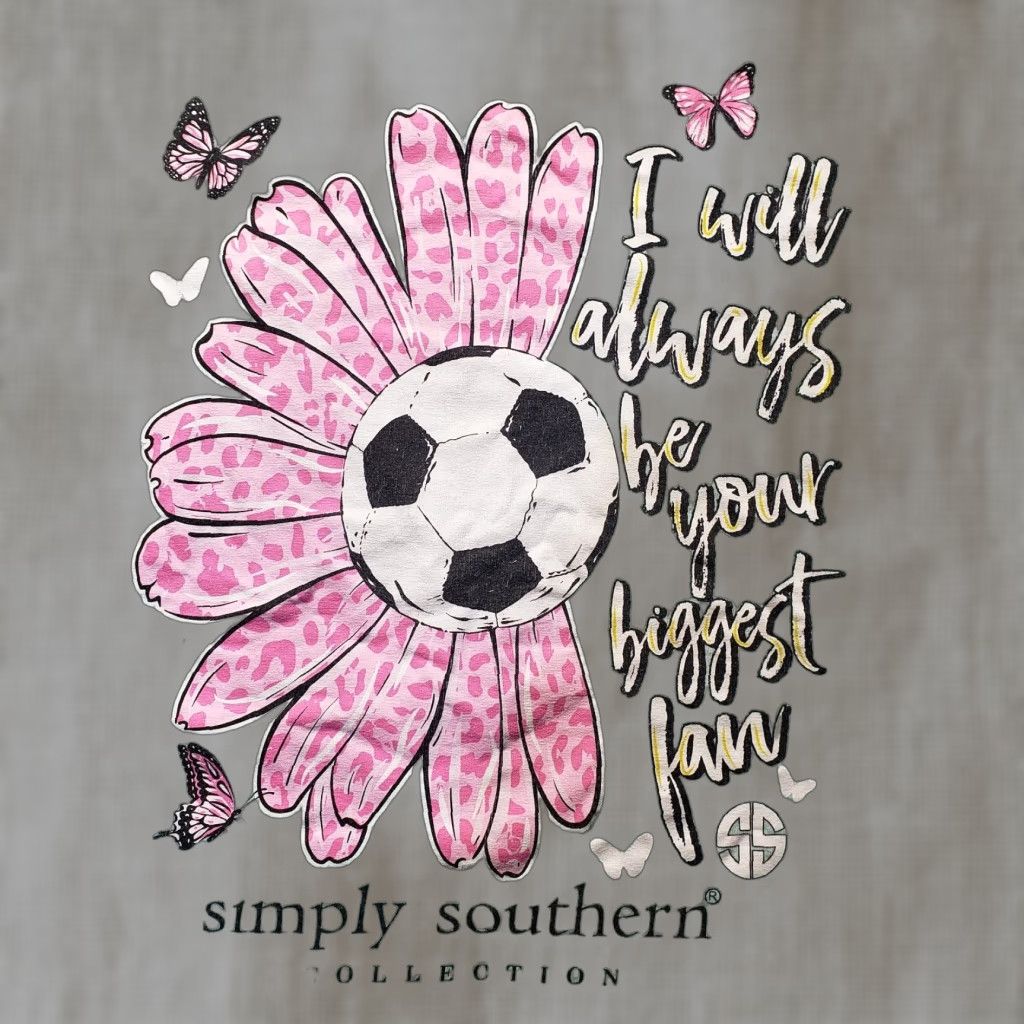 Vintage VINTAGE Simply Southern Shirt Womens XL Green Soccer Mom Biggest Fan T-Shirt 90s Football-Theme Size XL / US 12-14 / IT 48-50 - 1 Thumbnail