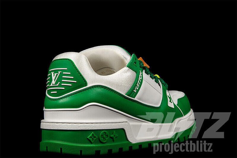 LOUIS VUITTON LV TRAINER MAXI SNEAKER GREEN VIRGIL ABLOH