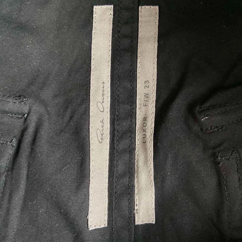 Rick Owens Rick Owens Wide Leg Cargo Pants in Black-2506 Size US 44 / EU 60 - 3 Thumbnail