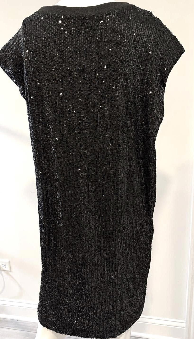 Designer BEACH RIOT Elegant Black Sequin Dress - XL Size XL / US 12-14 / IT 48-50 - 3 Thumbnail