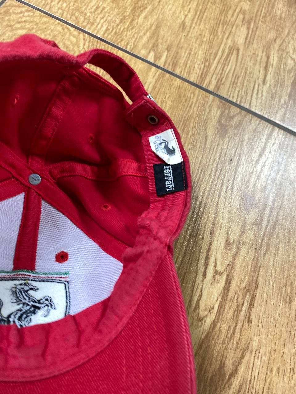 Ferrari Vintage Ferrari Cap Racing Formula 1 Style Size ONE SIZE - 4 Thumbnail