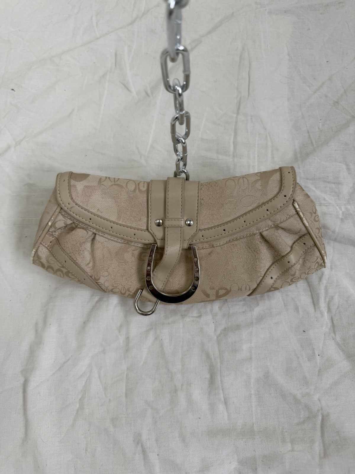Guess Vintage Guess Style Monogram Y2K Clutch Bag Hype Size ONE SIZE - 4 Thumbnail