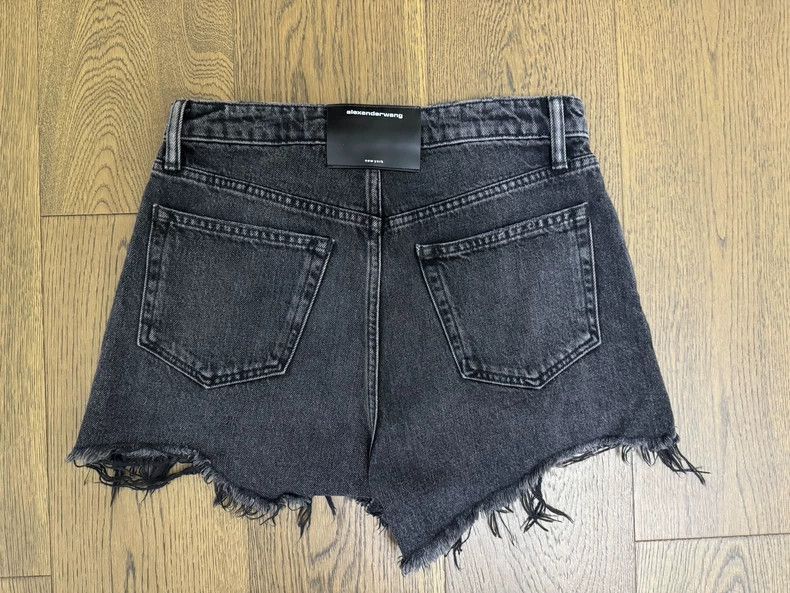Alexander Wang Alexander Wang Classic Bite Denim Shorts- Size 26" / US 2 / IT 38 - 2 Thumbnail