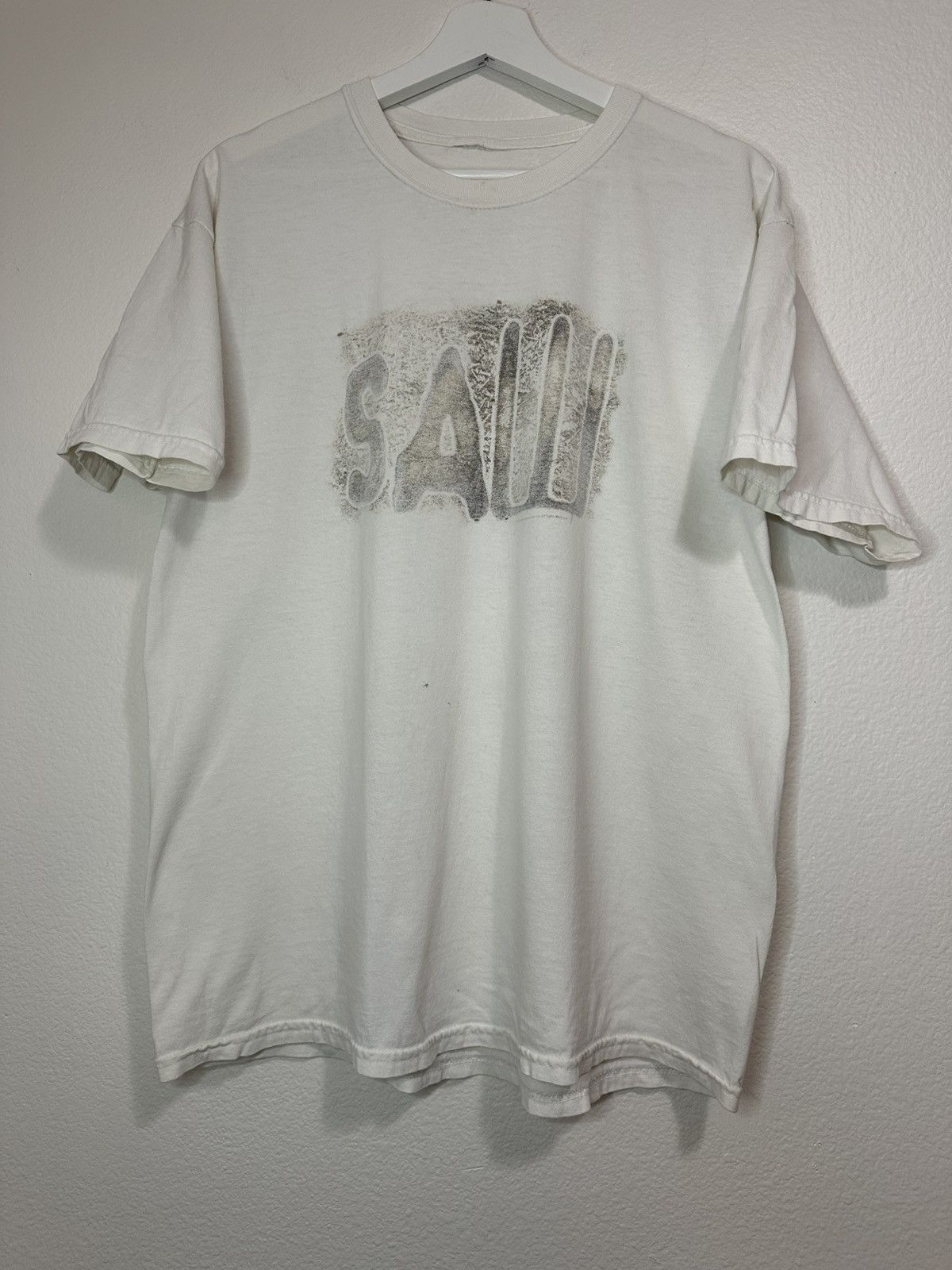 Vintage Vintage Saw Movie T-shirt Size US XL / EU 56 / 4 - 1 Thumbnail
