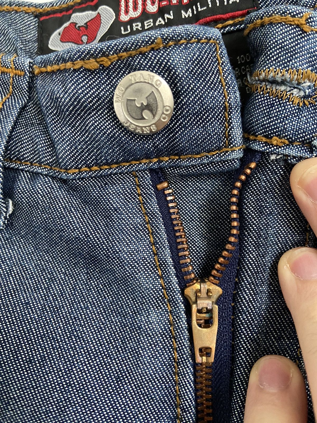 Wu-Tang Clan Wu tang clan rap y2k denim baggy jeans big pockets dragon Size 26" / US 2 / IT 38 - 8 Thumbnail