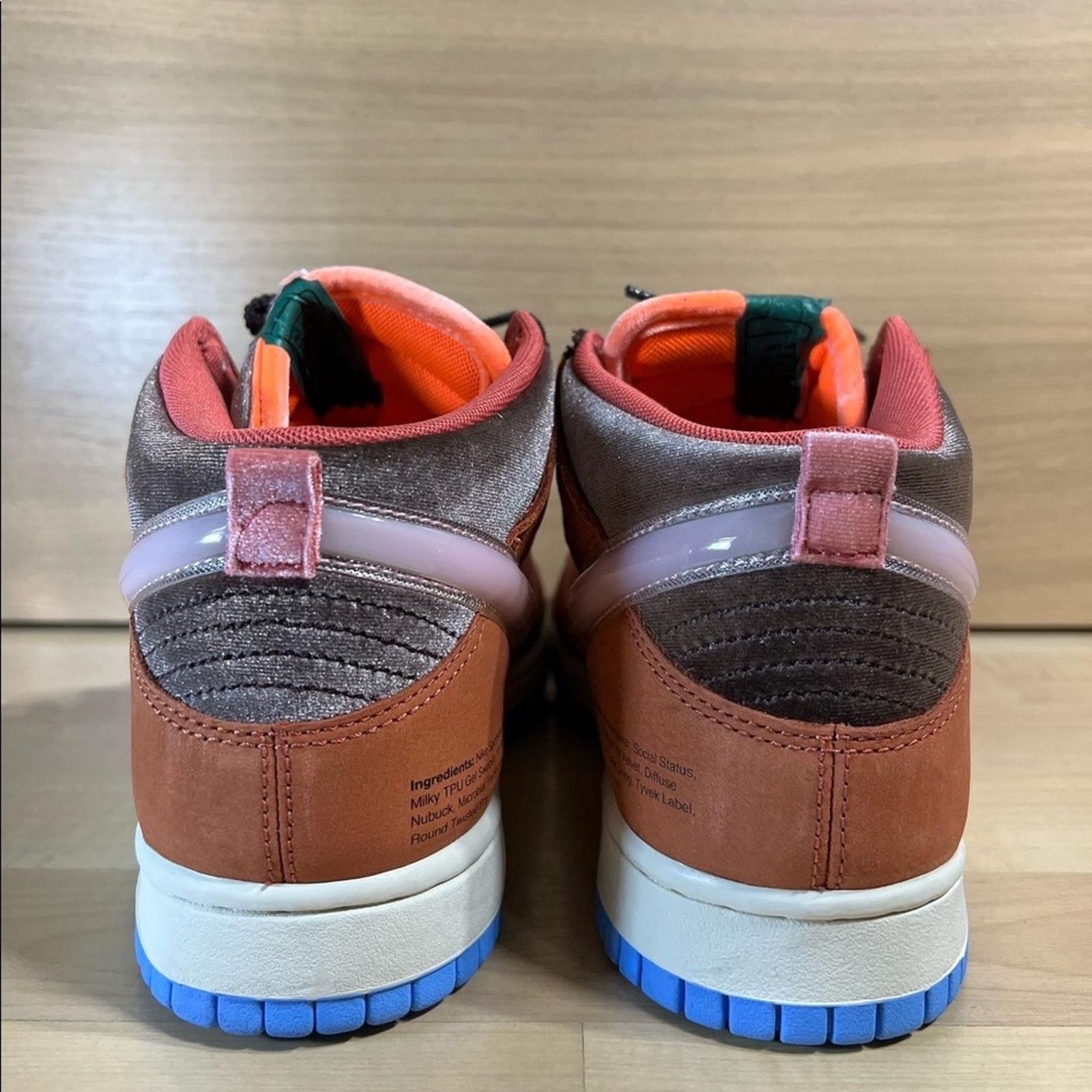 Nike Dunk Mid “Social Status Free Lunch Chocolate Milk” Size US 10 / IT 40 - 4 Thumbnail