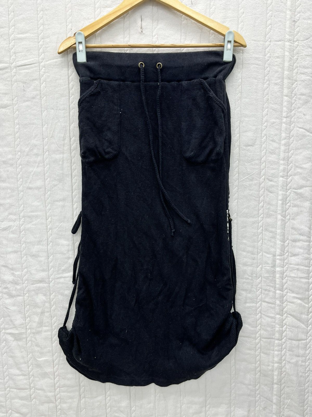 Japanese Brand × Vintage ARCHIVE🔥L.A GLITTER BONDAGE MIDI SKIRT ELASTIC Size 29" - 4 Thumbnail