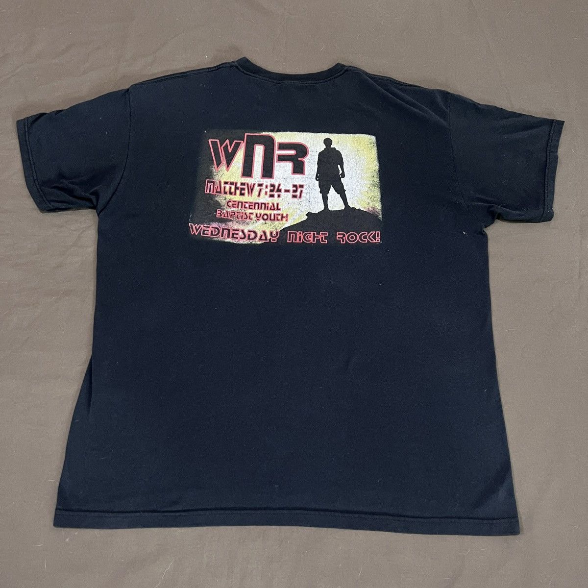 Vintage Vintage Y2K WNR Jesus God Holy Bible Tee XL FADED Size US XL / EU 56 / 4 - 2 Thumbnail