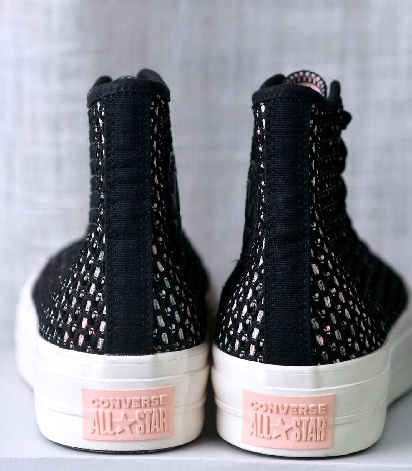 Converse Converse Chuck Taylor All Star Crochet High Top Women Black Size US 9 / IT 39 - 9 Thumbnail