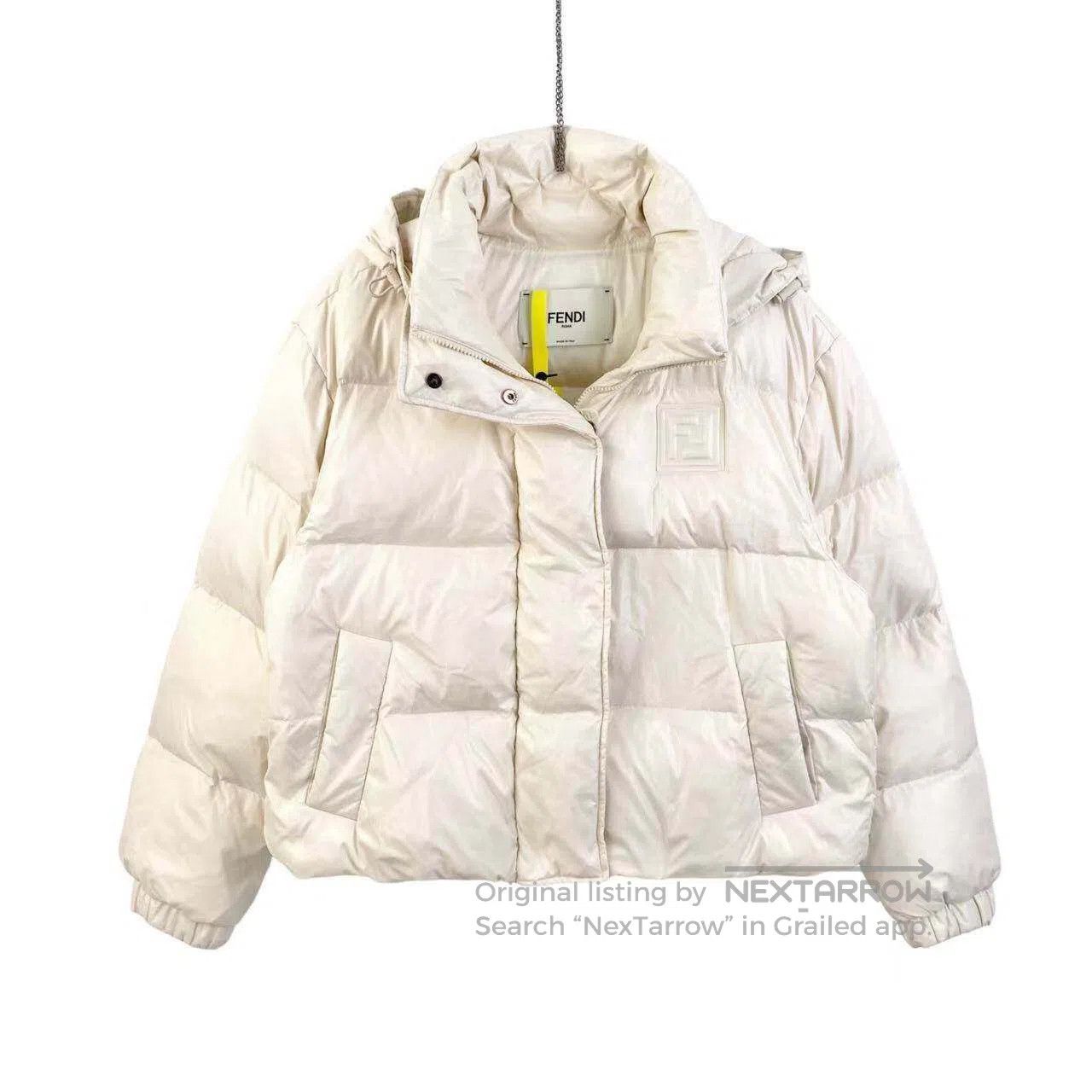 Fendi Fendi Double F embossed logo down jacket| Size M / US 6-8 / IT 42-44 - 1 Thumbnail