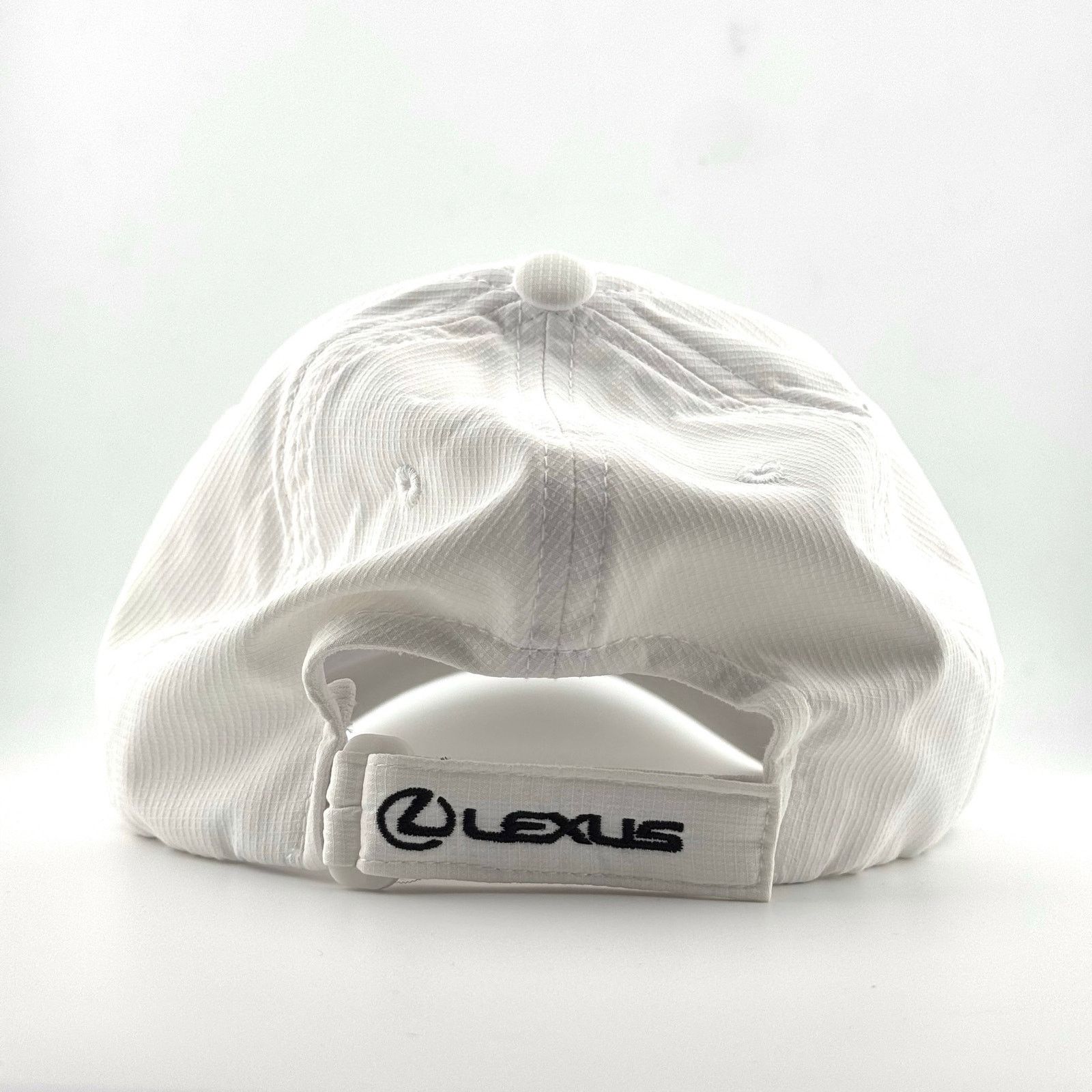 Vintage Lexus Masters Promo Hat White Adjustable Baseball Cap Velcro Size ONE SIZE - 3 Thumbnail