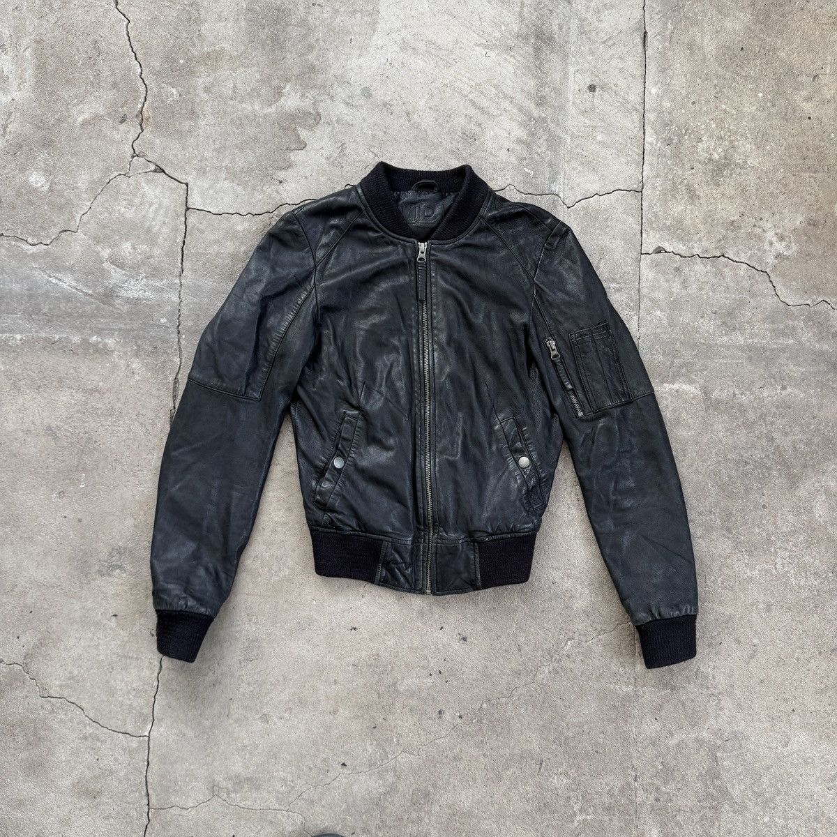 MDK MDK Sheep Leather Bomber Jacket Size XS / US 0-2 / IT 36-38 - 1 Thumbnail