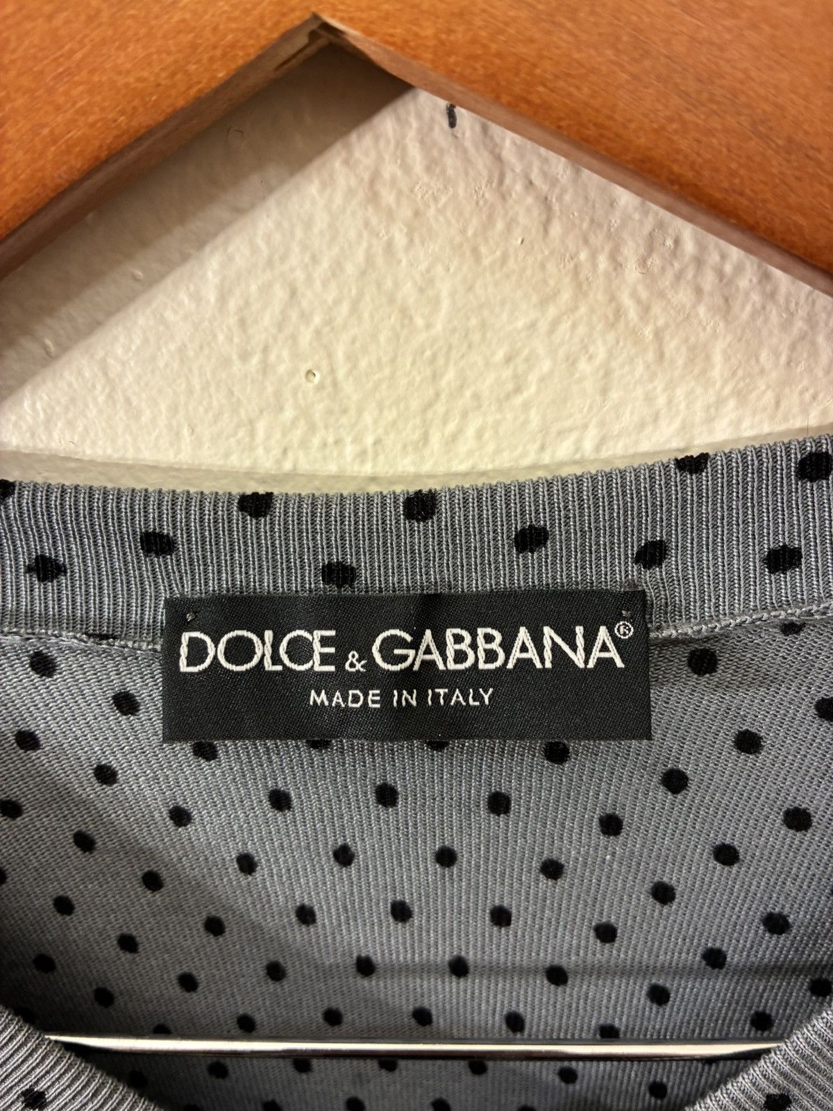 Dolce & Gabbana Dolce Gabanna Polka Dot Sweater Size US M / EU 48-50 / 2 - 2 Thumbnail