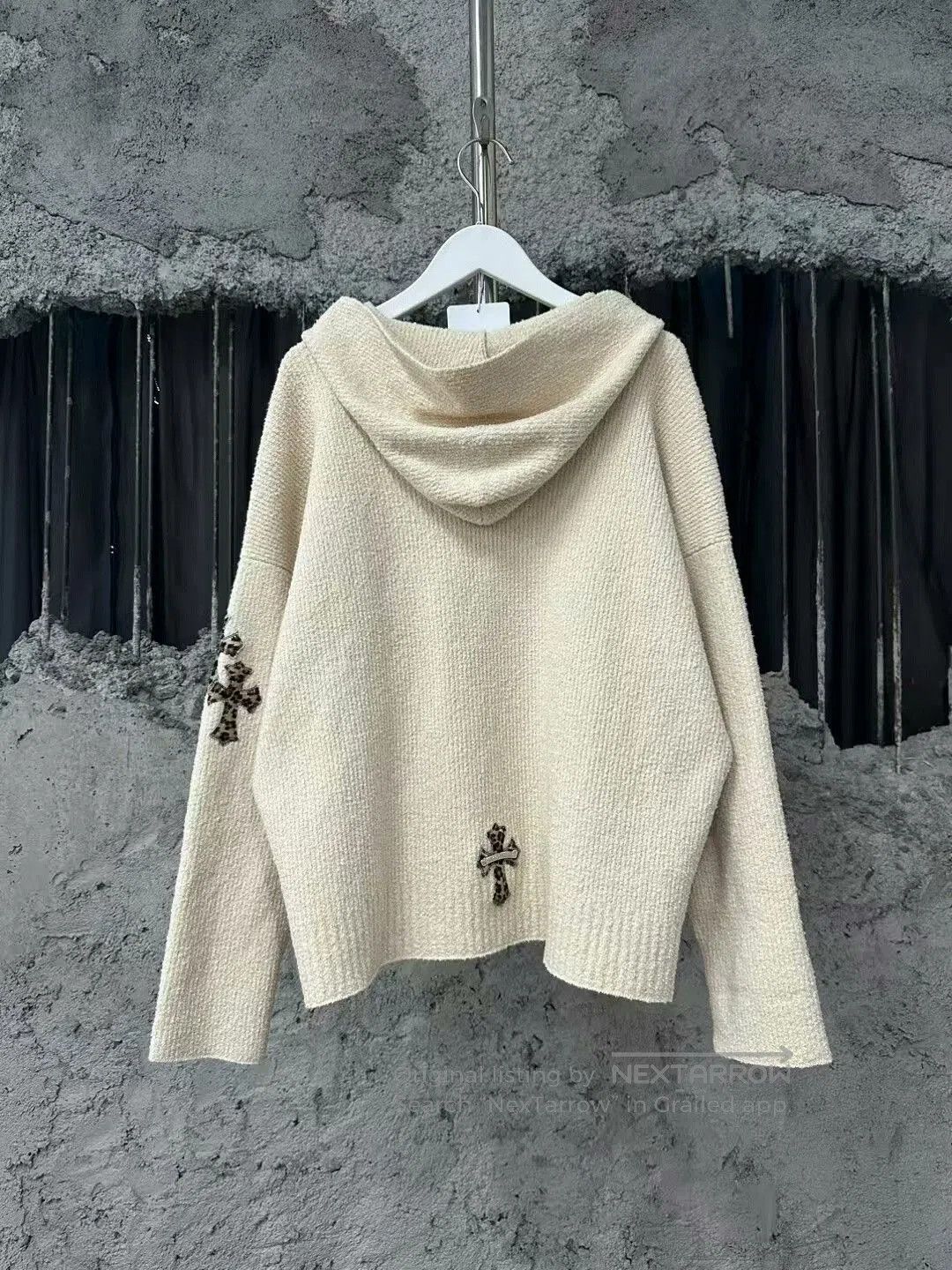 Chrome Hearts chrome hearts leopard cross hoodie sweatshirt. Size US S / EU 44-46 / 1 - 2 Thumbnail