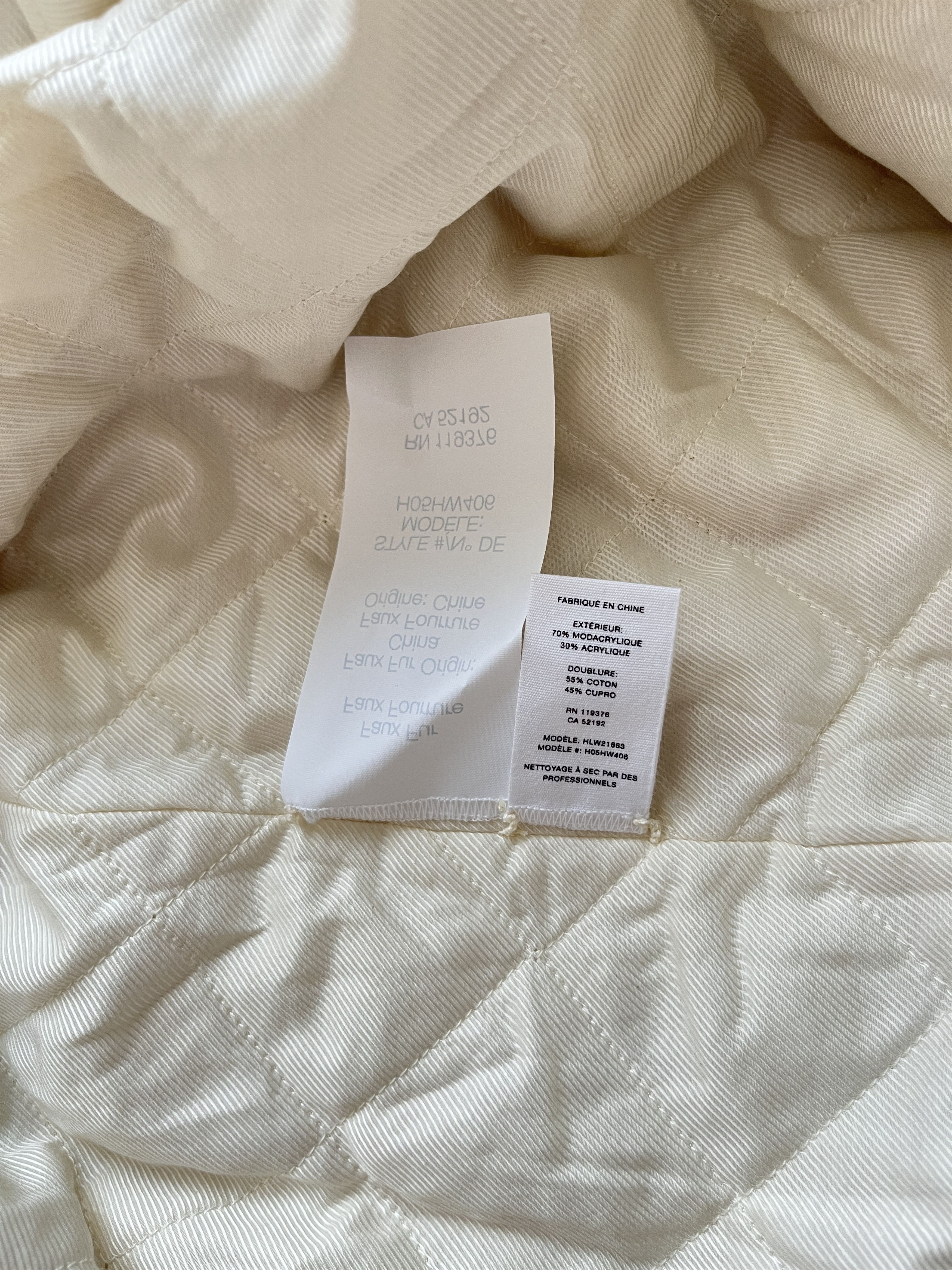 Helmut Lang ⚡️QUICK SALE⚡️Helmut Lang Plaid Faux Fur Shearling Jacket Size M / US 6-8 / IT 42-44 - 5 Thumbnail