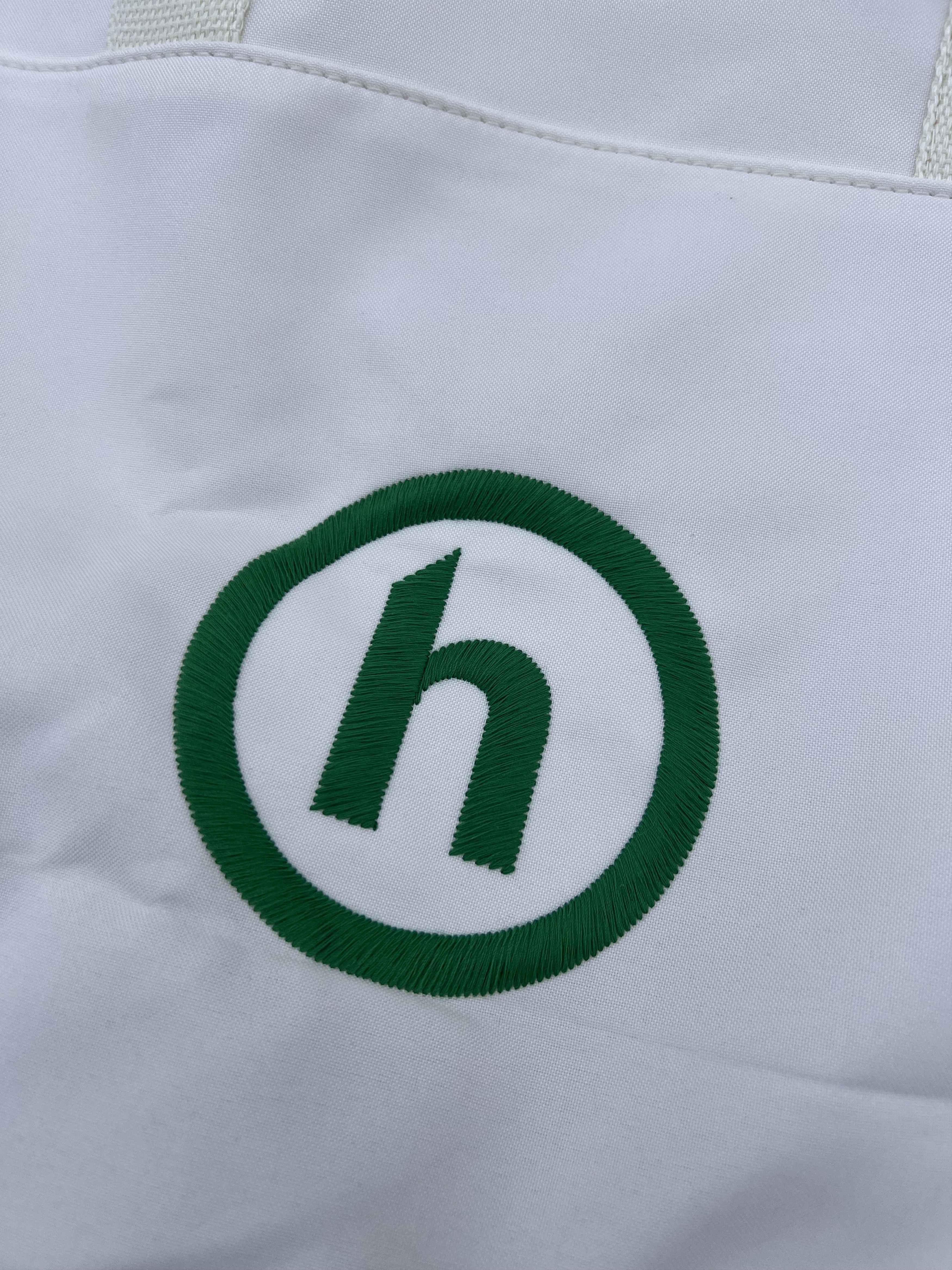 HIDDEN Hidden NY Embroidered Tote Bag in White Size ONE SIZE - 2 Thumbnail