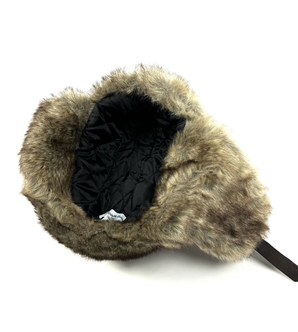 Japanese Brand Vintage Y2K Fuzzy Faux Fur Ushanka Trapper Hat Brown Japan Size ONE SIZE - 9 Thumbnail