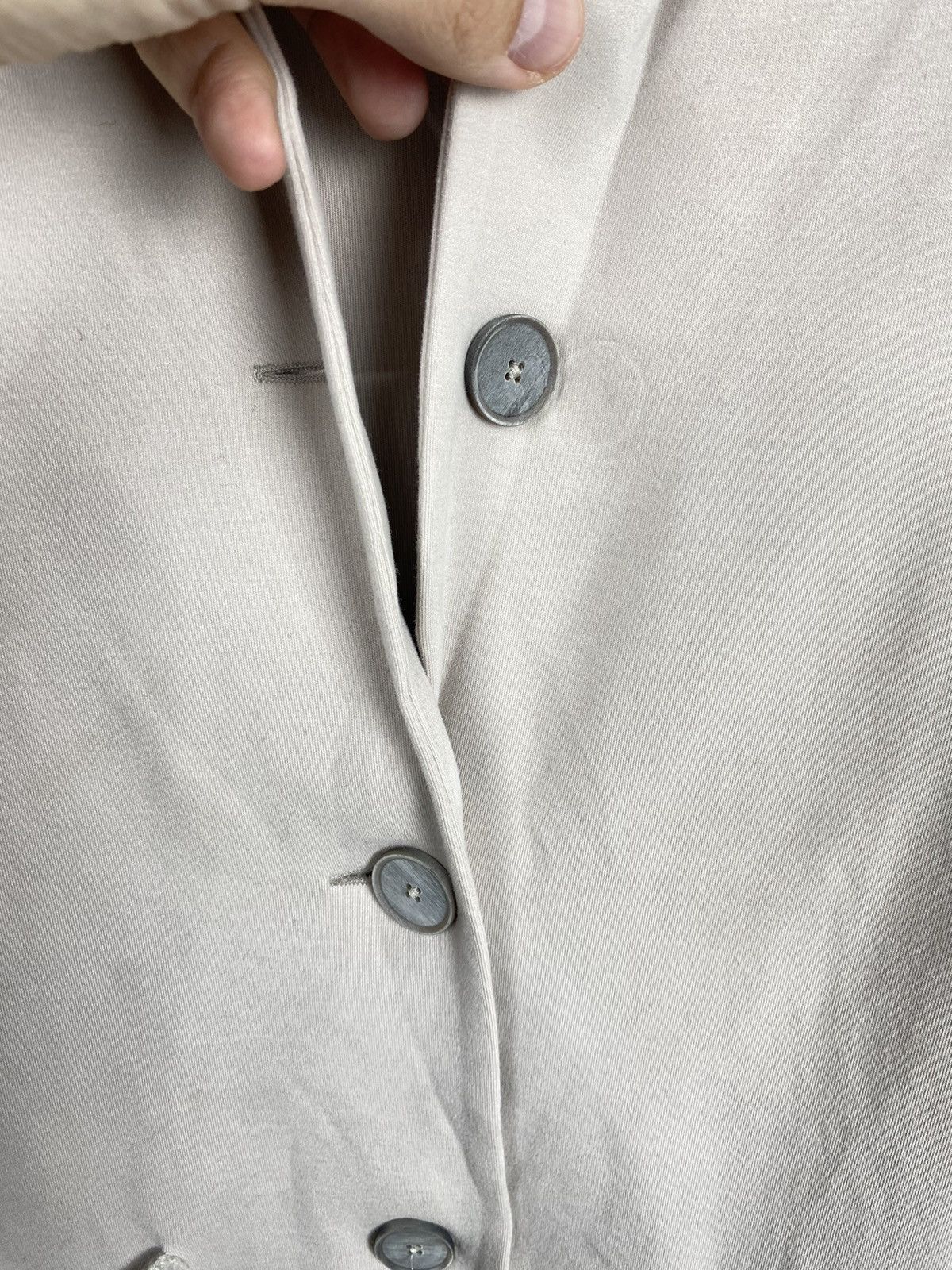 Gran Sasso Gran Sasso Cotton Blazer Wool-Cashmere Sleeves size 42 Size M / US 6-8 / IT 42-44 - 5 Thumbnail