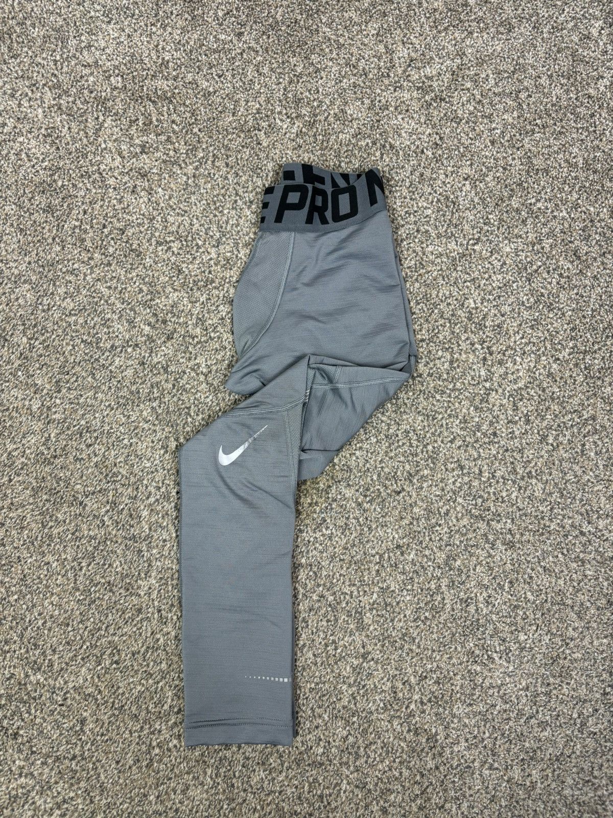 Nike Nike Pro Dri-Fit Men's Tights Size L 659806 Gray Size US 30 / EU 46 - 1 Thumbnail