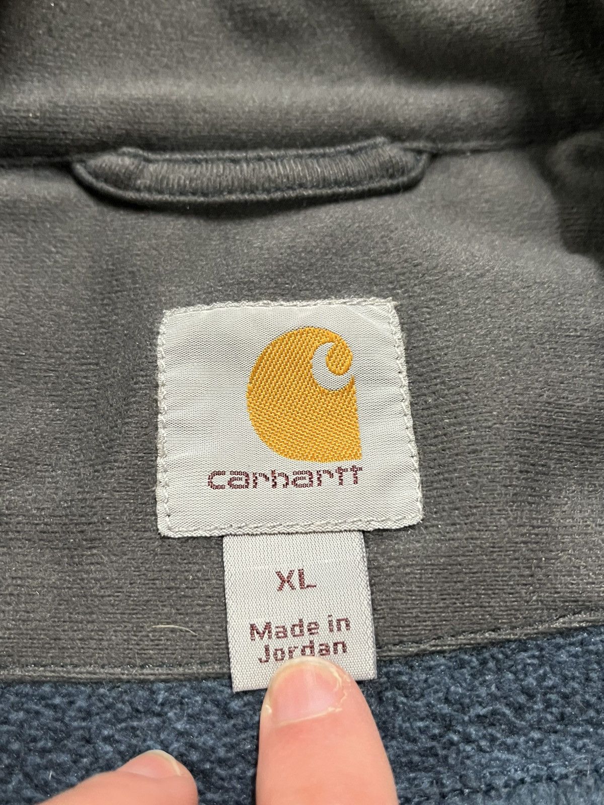 Carhartt × Vintage Carhartt fleece jacket lightweight streetwear hype outdoors Size US XL / EU 56 / 4 - 5 Thumbnail