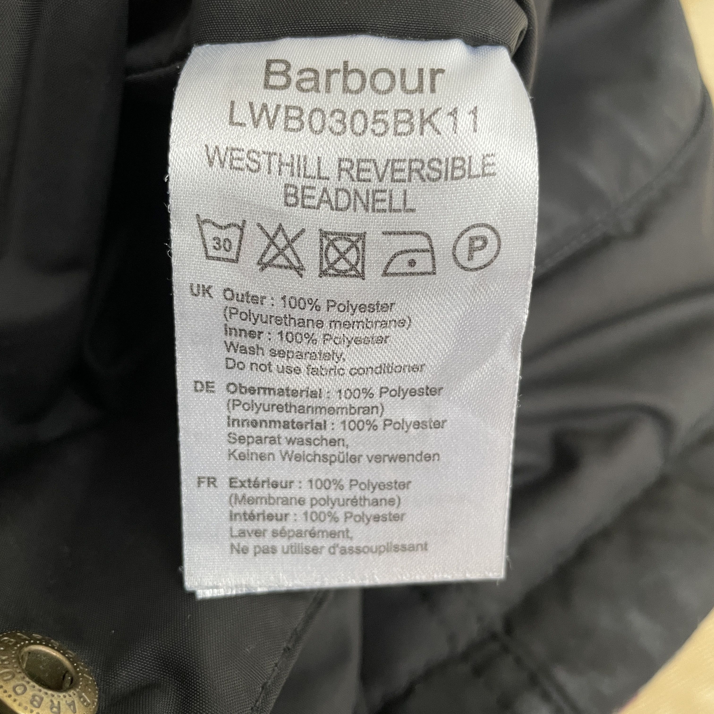 Barbour Barbour Winter Tartan Westhill Reversible Beadnell Jacket Size M / US 6-8 / IT 42-44 - 11 Thumbnail