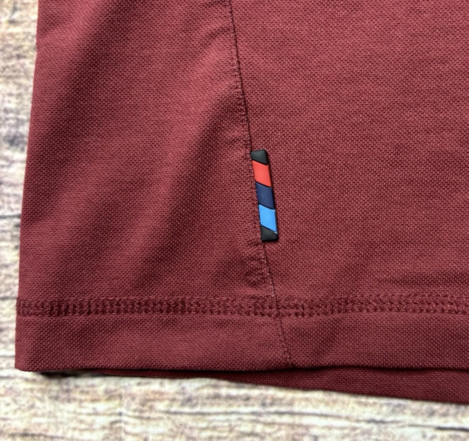 BMW BMW M Sport Polo Shirt Mens XL Red Short Sleeve Stretch Size US XL / EU 56 / 4 - 6 Thumbnail