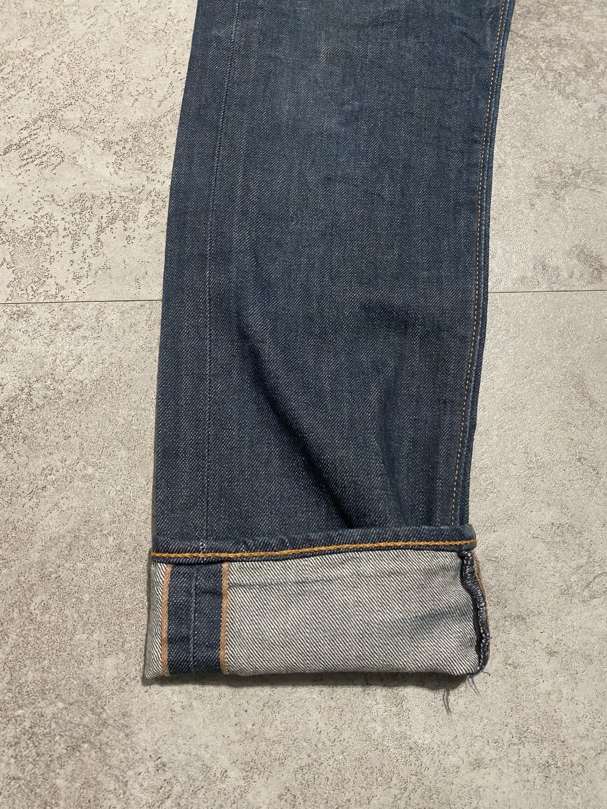 Levi's Levi’s 508 selvedge denim Japan blue navy green dark big E Size US 28 / EU 44 - 7 Thumbnail