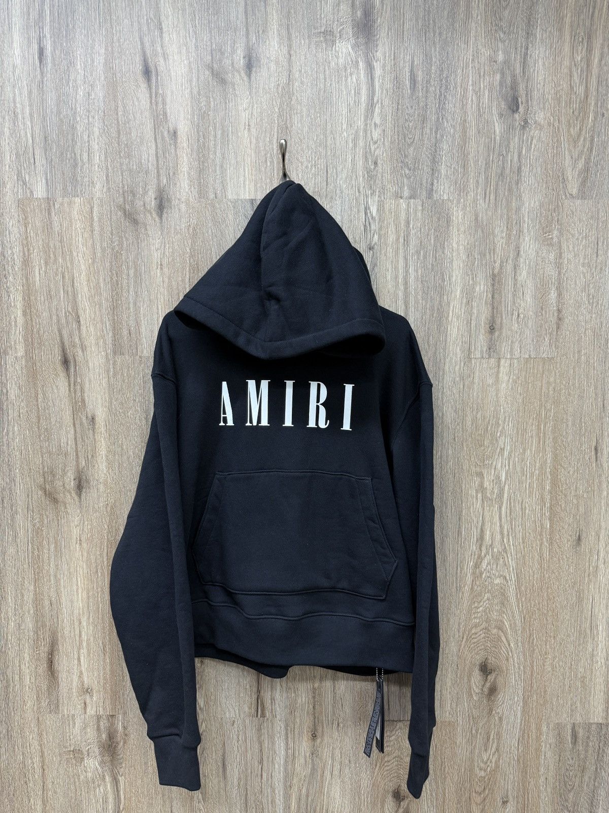 Amiri Amiri Black Logo Hoodie Size US M / EU 48-50 / 2 - 1 Thumbnail