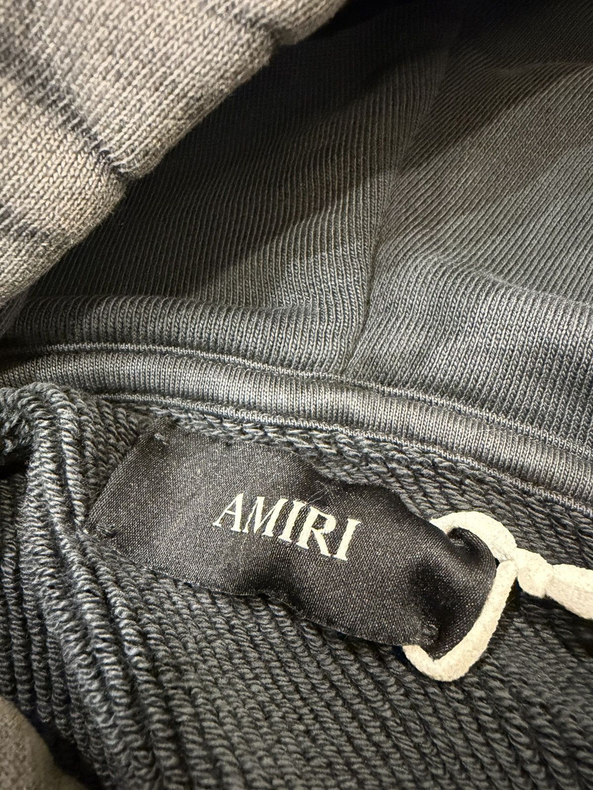 Amiri Amiri Rhinestone Hoodie - Washed Black Size US S / EU 44-46 / 1 - 3 Thumbnail