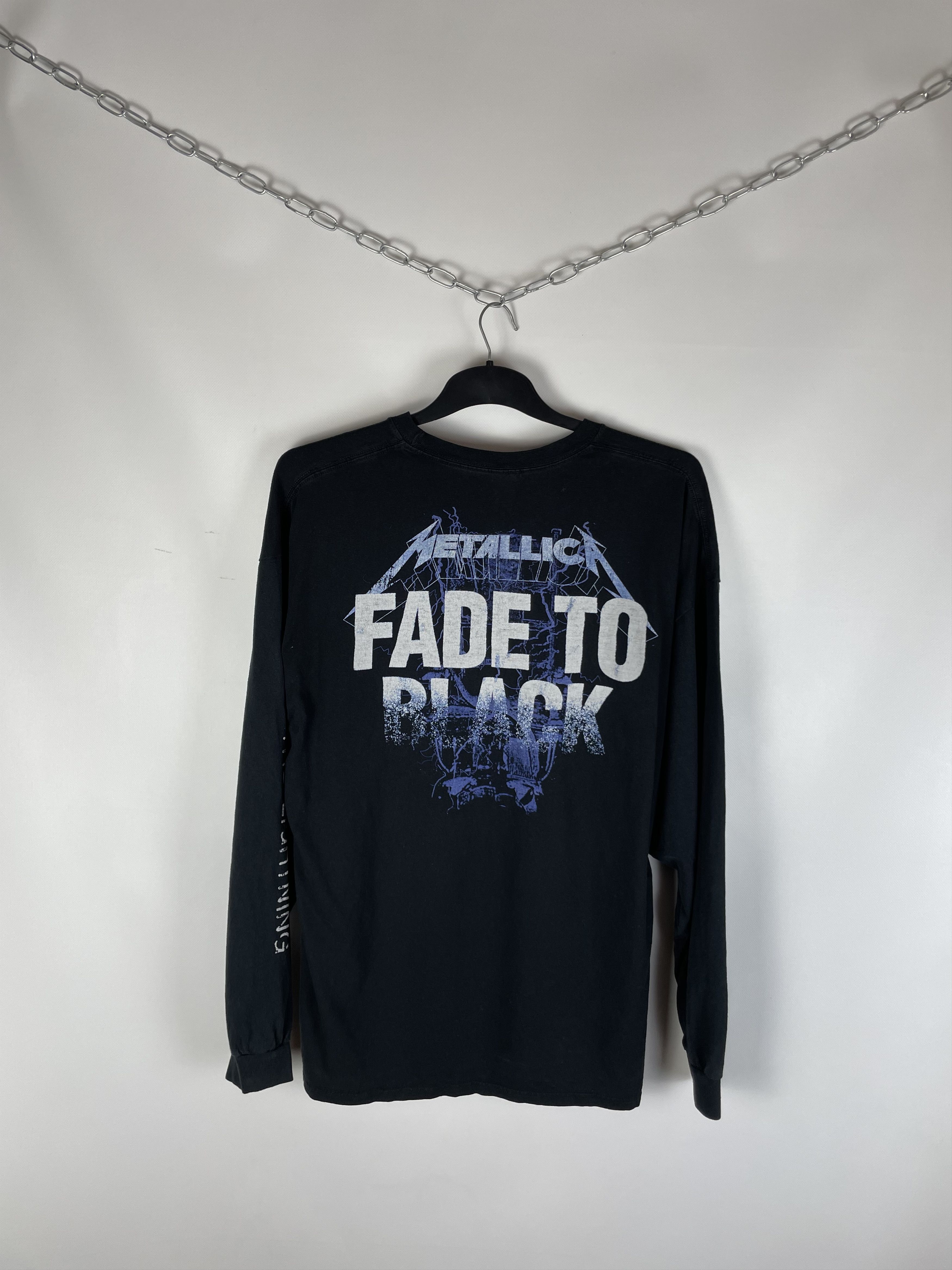 Band Tees Mens Vintage Metallica Long Sleeve Size US XL / EU 56 / 4 - 6 Thumbnail