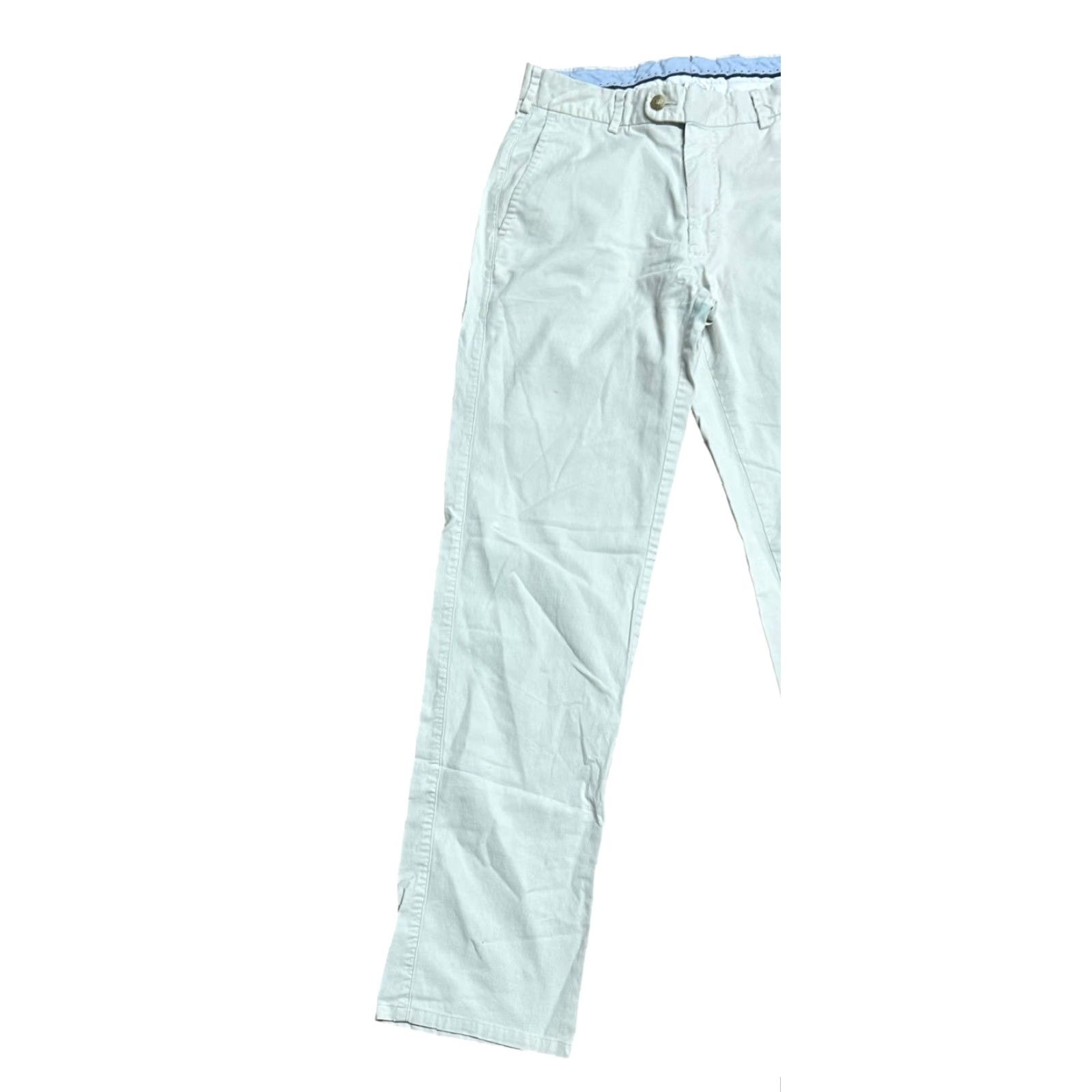 Peter Millar Peter Millar Pants 30x32 Beige/ Gray Chino Golf Slacks Trousers Office Lot of 2 Mens Regular Front Flat Front 5-Pocket Size US 30 / EU 46 - 3 Thumbnail