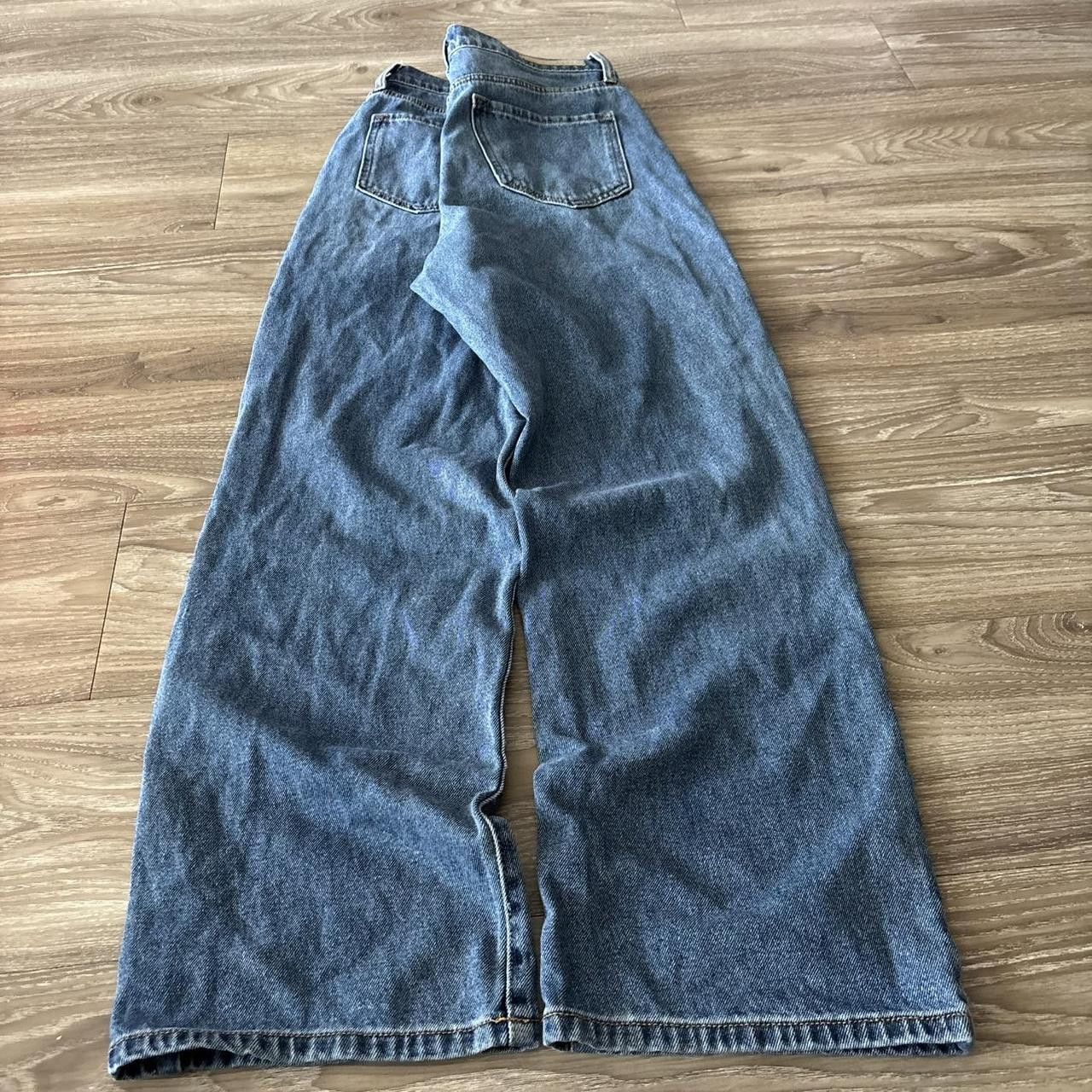 Japanese Brand Crazy Vintage Y2K/2000s Grunge Medium Wash Essential Denim Jeans! 30x31 Size US 30 / EU 46 - 4 Thumbnail