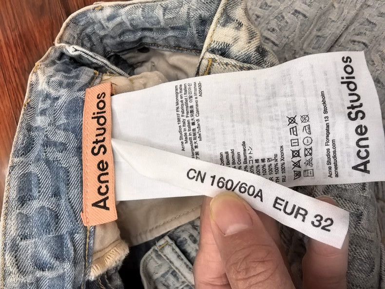 Acne Studios acne studios blue jeans 2504-Nextarrow Size US 32 / EU 48 - 2 Thumbnail