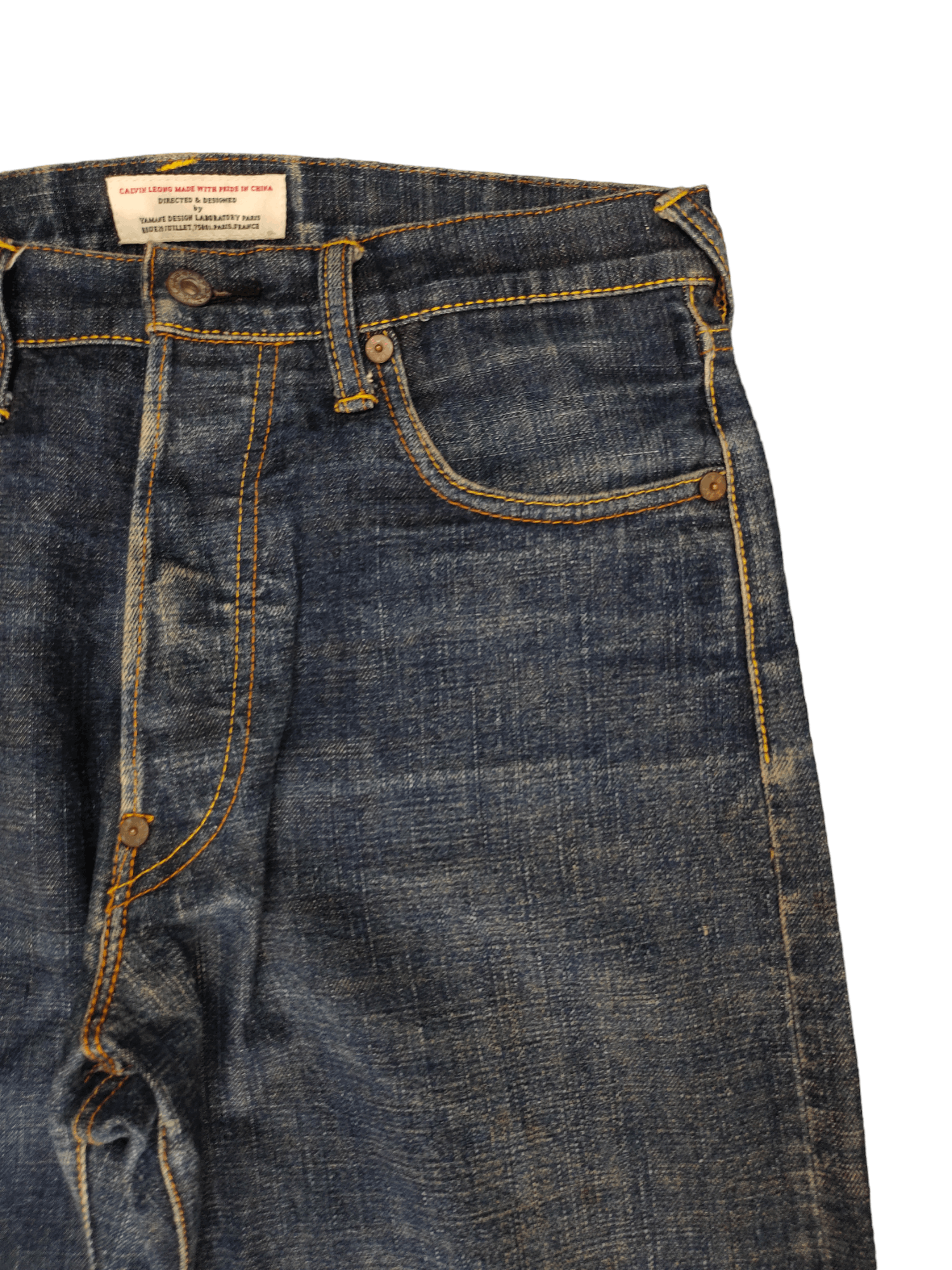 Evisu Vintage Evisu Calvin Leong Big Daicock Selvedge Denim Jeans Size US 32 / EU 48 - 13 Thumbnail