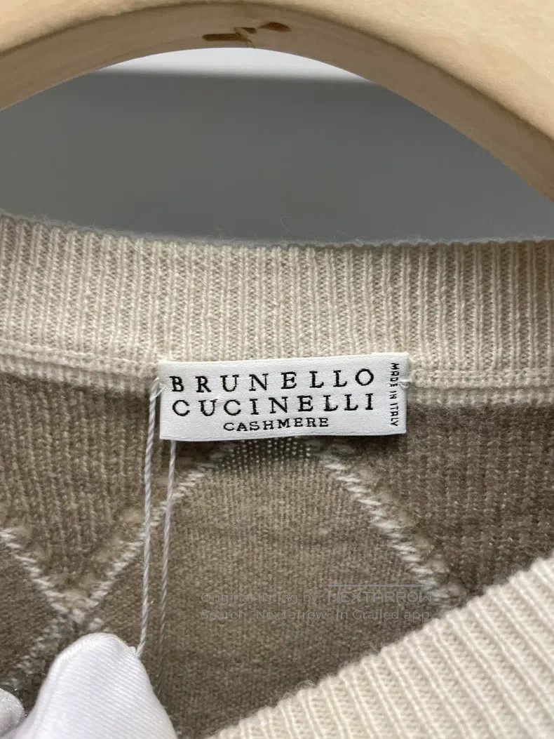 Brunello Cucinelli Brunello Cucinelli Patterned Sweater Size XS / US 0-2 / IT 36-38 - 2 Thumbnail