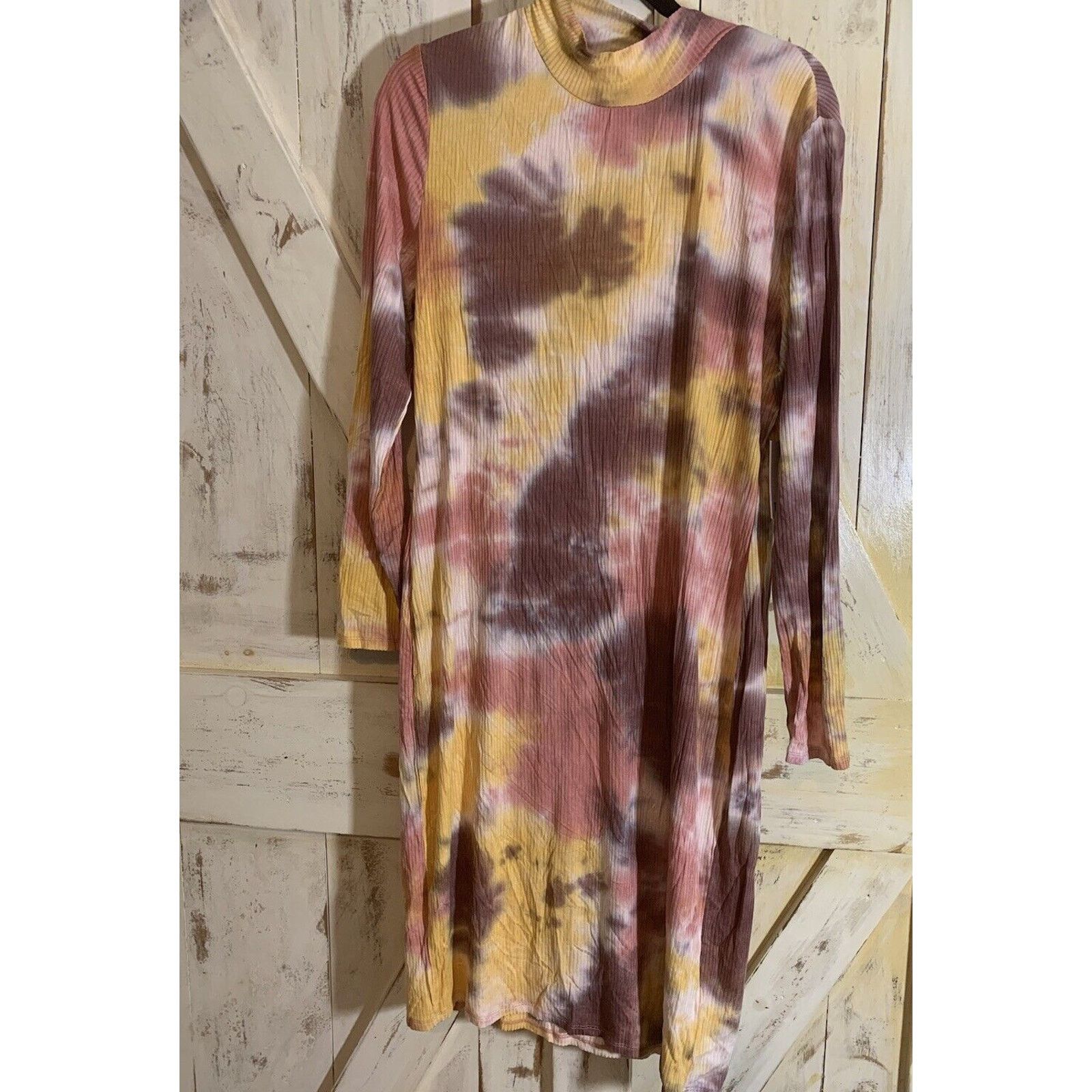 Other Tinsel Women Coral Stretch Pull On Length Shift Dress PXS Size XS / US 0-2 / IT 36-38 - 7 Thumbnail
