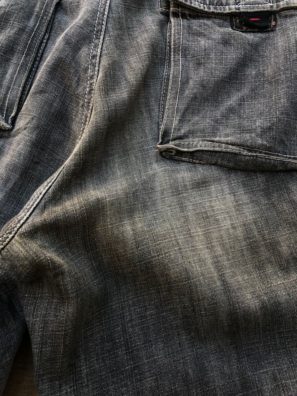 Airwalk Vintage Airwalk Denim Cargo Pants Size US 30 / EU 46 - 8 Thumbnail