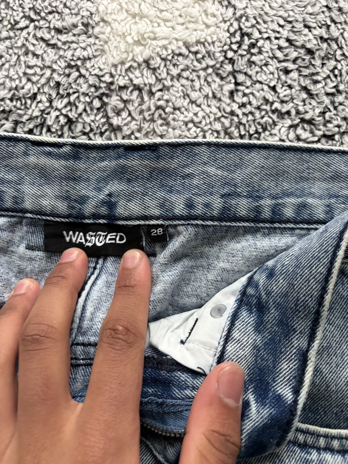 Wasted Paris Wasted Paris Jorts. Size US 28 / EU 44 - 4 Thumbnail