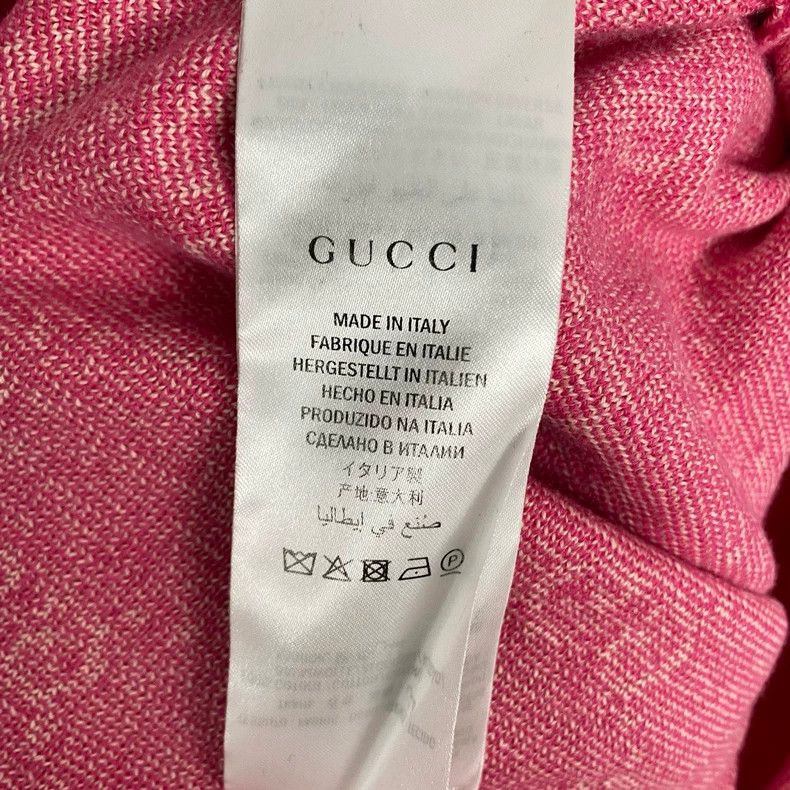 Gucci Gucci Pink double G full print knitwear 2501-Nextarrow Size US M / EU 48-50 / 2 - 4 Thumbnail