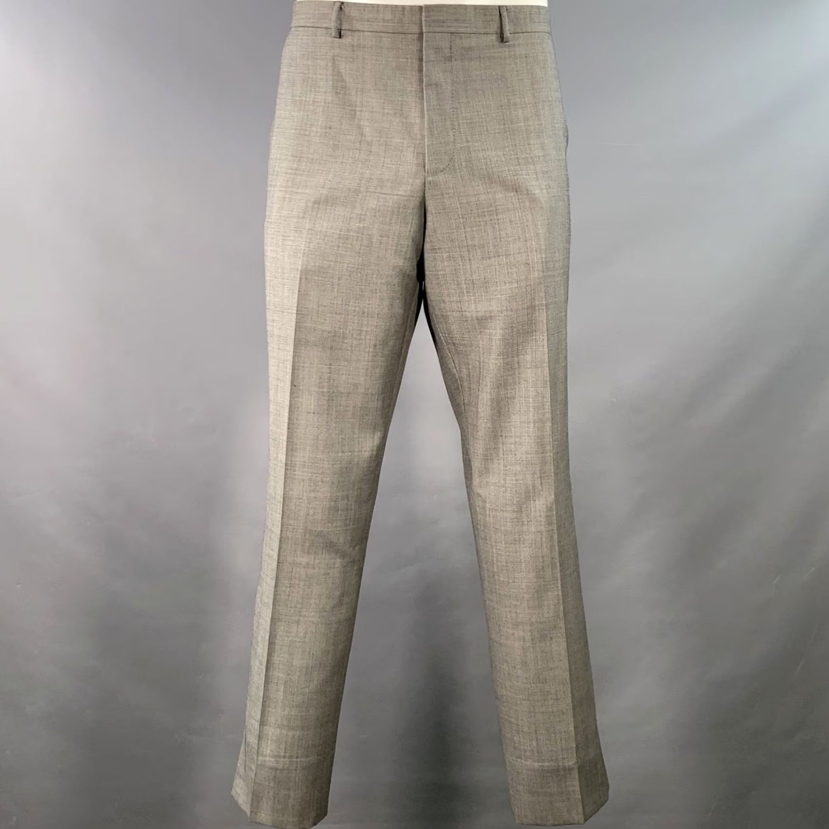 Paul Smith PAUL SMITH The Kensington Suit Regular Size 46 Grey Wool Slim Fit Notch Lapel Size 46R - 4 Thumbnail