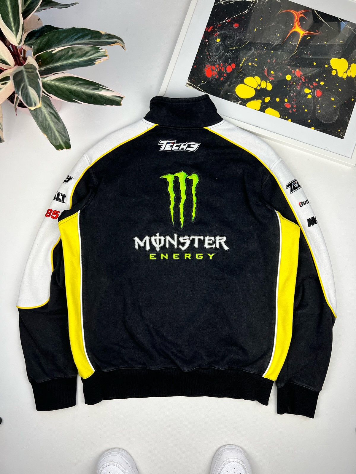 Vintage Vintage Racing Tech3 Monster Energy Sponsored Sweatshirt