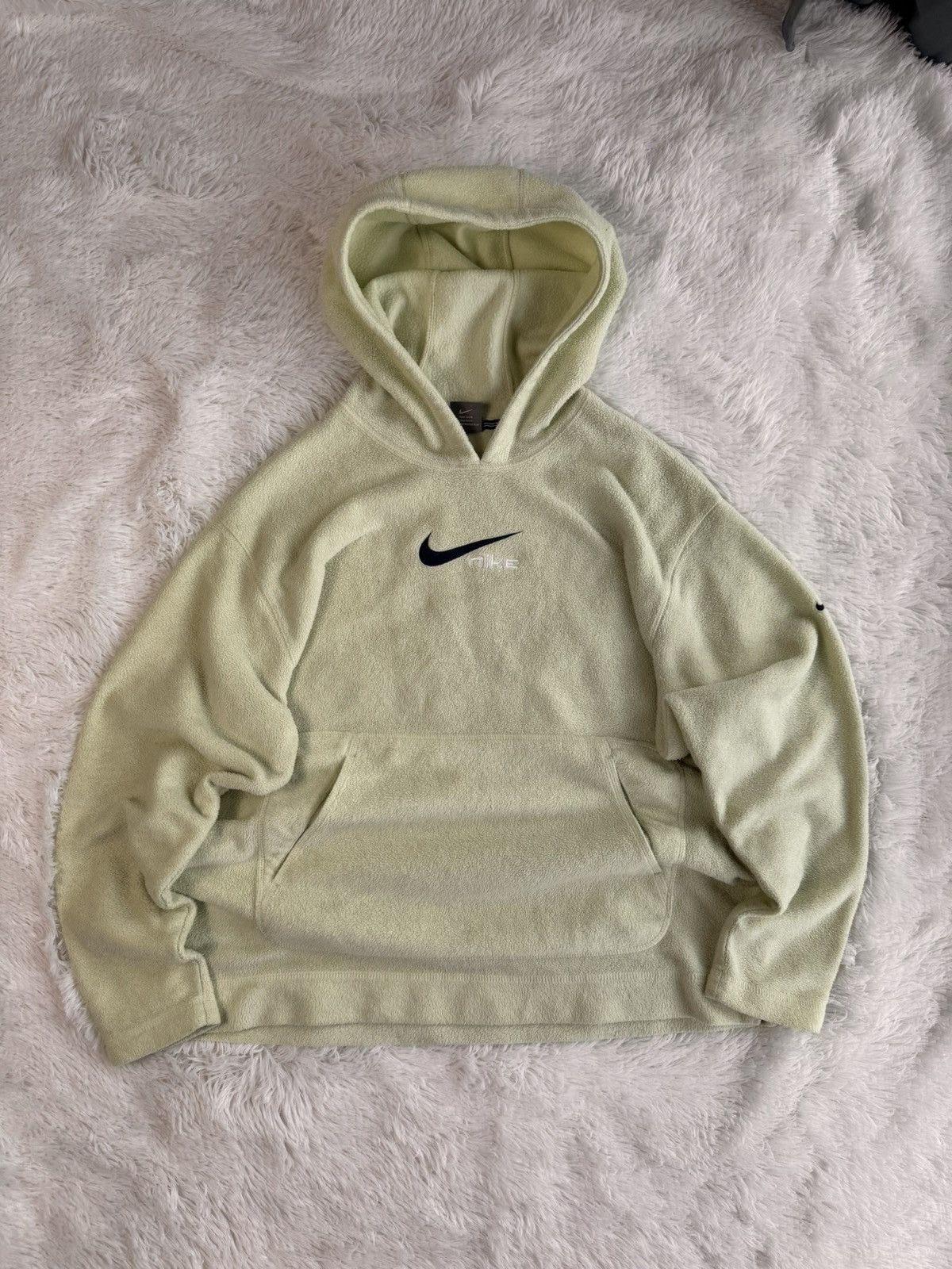 Nike vintage hoodie discount beige