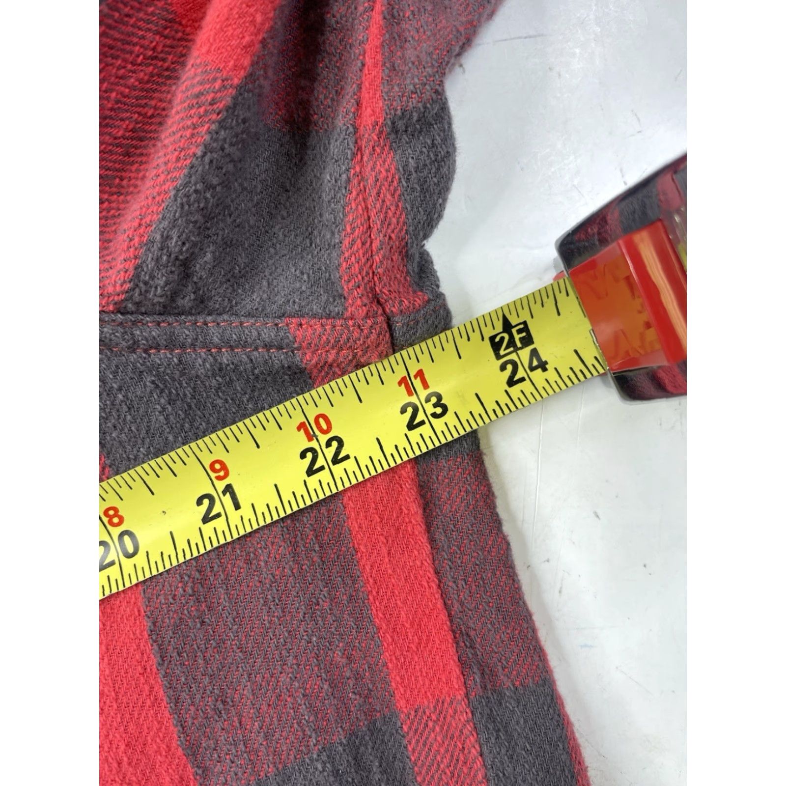 Vintage LL Bean Signature Hooded Shirt Mens Large Slim Plaid Heritage Textured Flannel Shirt Size US L / EU 52-54 / 3 - 7 Thumbnail