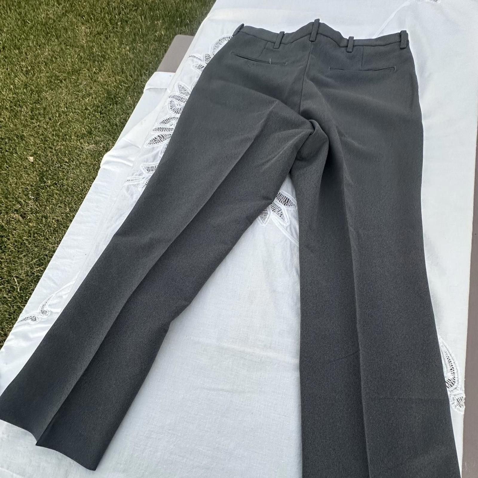 Other Grey vintage 80s trousers clothing Size US 36 / EU 52 - 3 Thumbnail