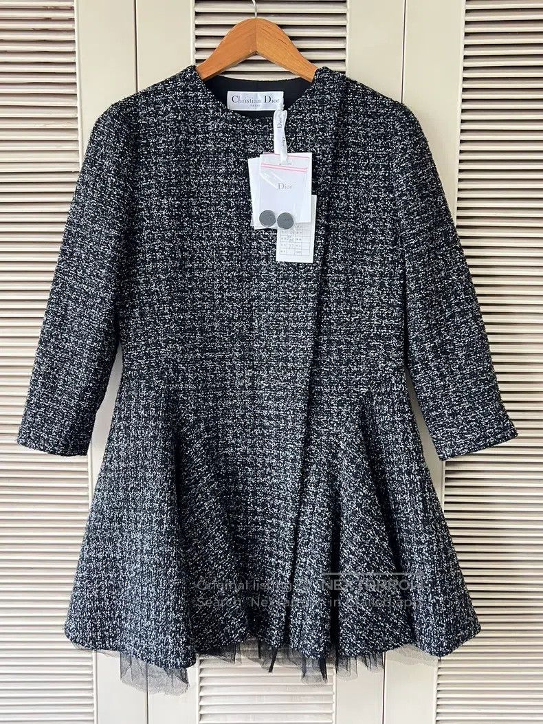 Dior Dior Tweed dress Size XS / US 0-2 / IT 36-38 - 1 Thumbnail